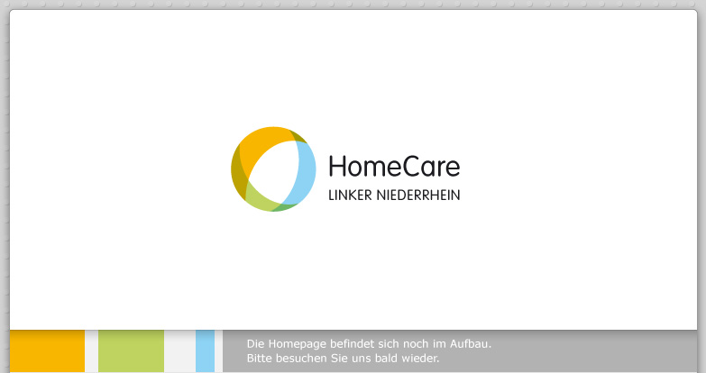 HomeCare Linker Niederrhein - Die Homepage befindet sich noch im Aufbau. Bitte besuchen Sie uns bald wieder